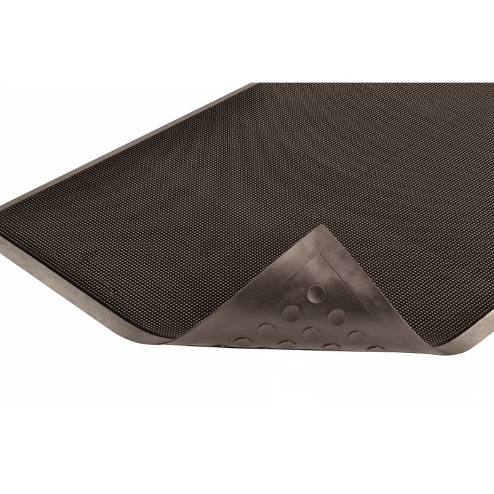 Matting, 345 Rubber Brush 28" x 46" Black. P/N 345S2846BL