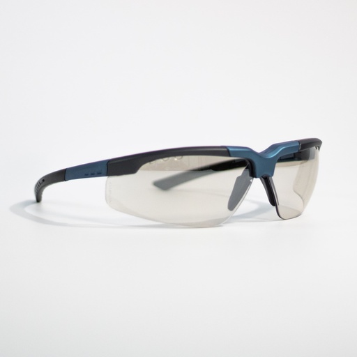 Glasses, Reatta Blue and Charcoal Frame I/O Mir Lens, Straight back, Polycarbonate Material (ANSI Z87, U6 L1.7)  Pyramex P/N SNC4880D