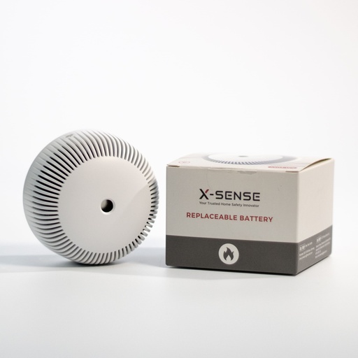 Detector, Smoke, Residential, Wi-Fi Connect, White, Photoelectric, 40–100°F (4.4–37.8°C), ABS, TuyaSmart/Smart Life app (Android and iOS supported), Easy Installation (Indoor). X-Sense Model XS03-WX, P/N ASXS0342AWGL