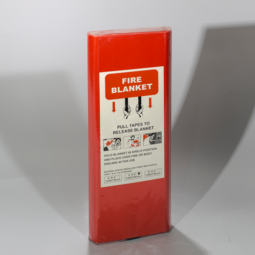 Fire Blanket, 4' x 6' Woven Fibre, Red, Combat. Lingjack P/N 0302250000000