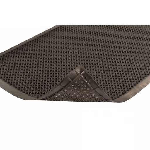 Matting, 599 Oct-Oflex, Black 4' x 6'  Application: Outside High Traffic Areas; Schools, Retail Stores, Hospitals, Nursing Homes, Areas with Carts and/or Wheelchair Traffic. P/N 599S0046BL