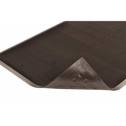 Matting, 345 Rubber Brush 28" x 46" Black. P/N 345S2846BL
