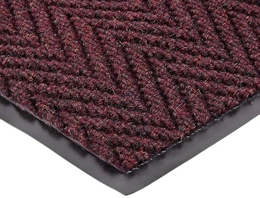 Matting, 118 Arrow Trax 3' x 5' Burgundy c/w Vinyl Border (Nosing). P/N 118S0035BD